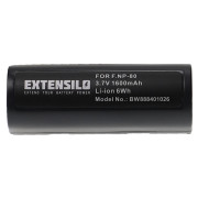 Batteria NP-80 per Fuji Finepix 1300 / 1400 / 4800 / 6800, 1600 mAh