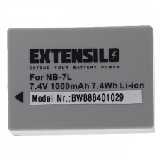 Batteria NB-7L per Canon PowerShot G10 / G11 / G12 / Powershot SX30, 1000 mAh Batteria NB-7L per Canon PowerShot G10 / G11 / G12 / Powershot SX30, 1000 mAh