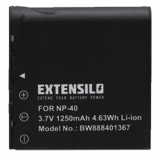 Batteria NP-40 per Casio Exilim Zoom EX-Z30 / EX-Z1000 / EX-Z1200, 1250 mAh Batteria NP-40 per Casio Exilim Zoom EX-Z30 / EX-Z1000 / EX-Z1200, 1250 mAh