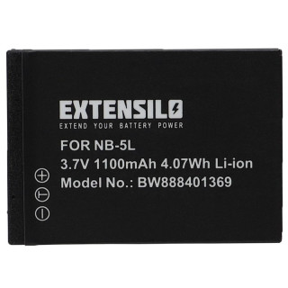 Batteria NB-5L per Canon PowerShot S100 / IXUS 950, 1100 mAh Batteria NB-5L per Canon PowerShot S100 / IXUS 950, 1100 mAh