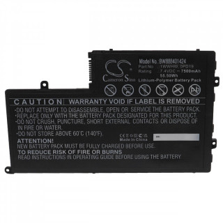 Batteria per Dell Inspiron 14-5442 / 14-5447 / 15-5542 / 15-5547, 7.4 V, 7500 mAh