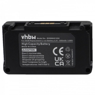 Batteria per Sony UWP-D21 / UWP-D22 / UWP-D25, 1500 mAh