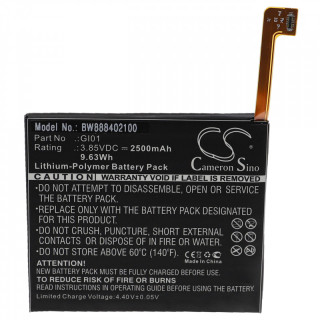 Batteria per Gigaset ME, 2500 mAh