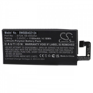 Batteria per Amazon Kindle Oasis 3, 1100 mAh