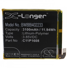 Batteria per Asus ZenFone AR V570KL / ZS571KL, 3100 mAh