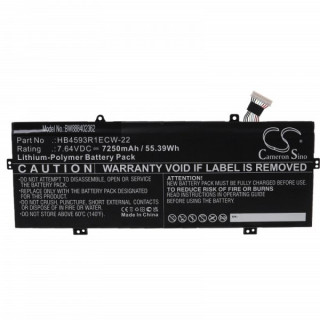 Batteria per Huawei MateBook 14 (2020) / X Pro (2021) / VLT-W60, 7250 mAh