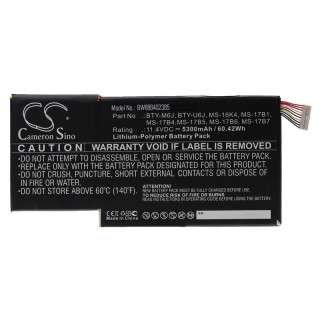 Batteria per MSI GS63 / GS73, 5300 mAh Batteria per MSI GS63 / GS73, 5300 mAh