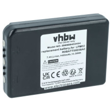 Batteria per Autec AJM / DJS / FJM, LPM02, 1400 mAh