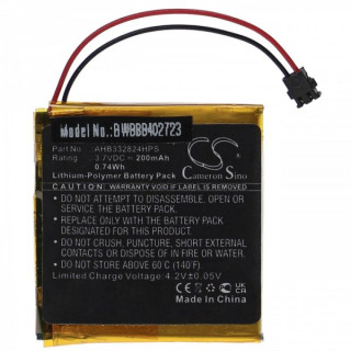 Batteria per TomTom Spark Cardio + Music, 200 mAh