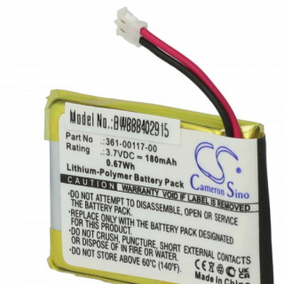 Batteria per Garmin Approach S10 / S20 / X40, 180 mAh