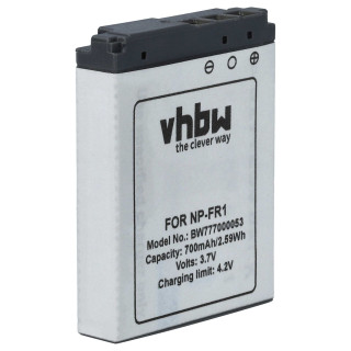 Batteria NP-FR1 per Sony Cybershot DSC-G1  / DSC-P200 / DSC-V3, 700 mAh