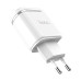 Polnilec / adapter USB, univerzalni, doppio, LED display, 2.4A, bianco