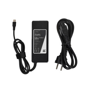 Alimentatore per notebook HP / Toshiba / Acer / Asus / Lenovo / Dell, 90W / 20V / 4,5A / connettore USB-C