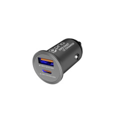 Alimentatore da auto per dispositivi con connettore USB-C / USB-A, doppio, 45W