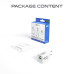 Caricabetterie / alimentatore USB-A / USB-C, GaN, PD, 45W