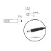 Alimentatore per notebook Dell, 45W / 19,5V / 2,31A / 4,5mm x 3,0mm