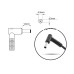 Alimentatore da auto per notebook HP / Compaq, 65W / 19,5V / 3,33A / 4,5mm x 3,0mm