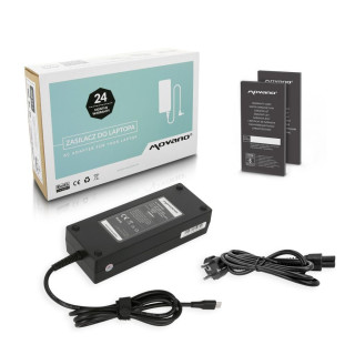 Alimentatore per notebook HP / Toshiba / Acer / Asus / Lenovo / Dell, 130W / 20V / 6,5A / connettore USB-C