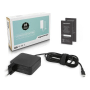 Alimentatore per notebook HP / Toshiba / Acer / Asus / Lenovo / Dell, 65W / 20V / 3,25A / connettore USB-C