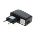 Polnilec / adapter USB, univerzalni, funkcija AutoID, nero, 2A