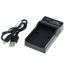 Alimentatore per batteria Sony NP-FH50 / NP-FP50 / NP-FV50, MicroUSB