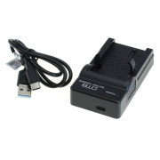 Alimentatore per batteria Nikon EN-EL1 / Minolta NP-800, MicroUSB Alimentatore per batteria Nikon EN-EL1 / Minolta NP-800, MicroUSB