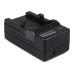 Alimentatore per batteria Olympus LI-10B / Sanyo DB-L10, da tavolo