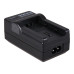 Alimentatore per batteria JVC BN-VG107 / BN-VG108E / BN-VG114 / BN-VG121 / BN-VG138, da tavolo