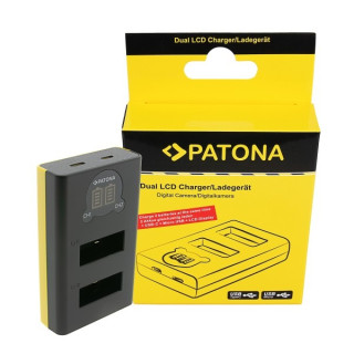 Alimentatore per batteria GoPro Max 2, MicroUSB, USB-C, doppio
