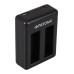 Alimentatore per batteria GoPro Hero 4, AHDBT-401, MicroUSB