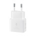 Polnilec za telefone Samsung EP-T2510NWE, originale, senza cavo, bianco, 25W
