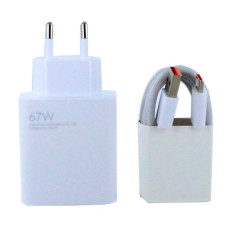 Alimentatore per telefoni Xiaomi MDY-12-EH  con cavo USB-C, originale, 67W