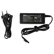 Alimentatore per notebook Microsoft Surface Pro 3 / 4 / 5 / 6 / 7 / 8, 38W / 15V / 2.58A Alimentatore per notebook Microsoft Surface Pro 3 / 4 / 5 / 6 / 7 / 8, 38W / 15V / 2.58A