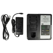 Caricabatterie per batterie Panasonic, Ni-Cd/Ni-MH/Li-Ion, 7.2V - 24V