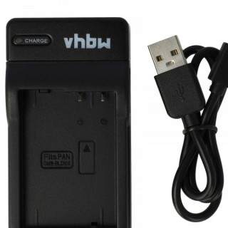 Alimentatore per batteria Panasonic DMW-BLD10E, MicroUSB