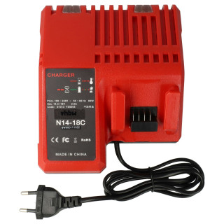 Caricabatterie per batterie Milwaukee, Li-Ion, 14.4V - 18V Caricabatterie per batterie Milwaukee, Li-Ion, 14.4V - 18V