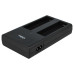 Alimentatore per batteria DJI HB01, doppio, da tavolo Alimentatore per batteria DJI HB01, doppio, da tavolo