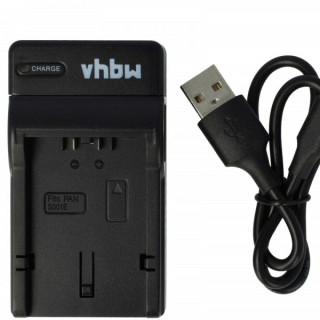 Alimentatore per batteria Panasonic CGR-S001 / DMW-BCA7, MicroUSB