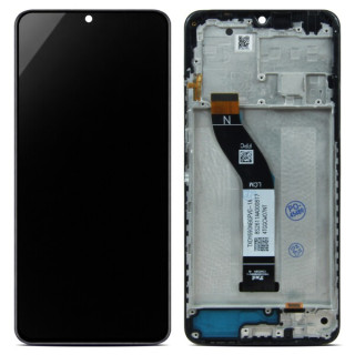 Vetro e schermo LCD per Xiaomi Redmi 14C / Poco C75, originale (OEM), nero