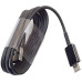 Cavo dati Samsung EP-DW700CBE da USB-A a USB-C, nero, 1,5 m