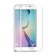 Vetro temperato prottetivo per Samsung Galaxy S6 Edge Plus, Full Cover 3D, bianco