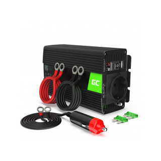 Invertitore da auto da 12V a 230V, 500W/1000W, Full Sine Wave
