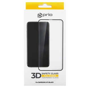 Vetro temperato prottetivo per Samsung Galaxy A71, Full Cover 3D