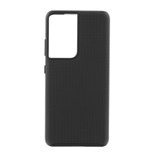 Cover silicone per Samsung Galaxy S21 Ultra, nero
