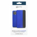 Copertura pieghevole per Apple iPhone 13 di pelle artificiale, blu-nero