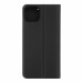 Copertura pieghevole per Apple iPhone 13 di pelle artificiale, rosso-nero