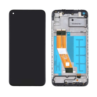 Vetro e schermo LCD per Samsung Galaxy A11 / SM-A115, originale (OEM), nero Vetro e schermo LCD per Samsung Galaxy A11 / SM-A115, originale (OEM), nero