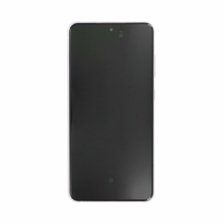 Vetro e schermo LCD per Samsung Galaxy S21 FE 5G / SM-G990, originale, viola Vetro e schermo LCD per Samsung Galaxy S21 FE 5G / SM-G990, originale, viola