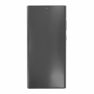 Vetro e schermo LCD per Samsung Galaxy S22 Ultra / SM-G908, originale, nero