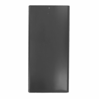 Vetro e schermo LCD per Samsung Galaxy S22 Ultra / SM-G908, originale, bianco